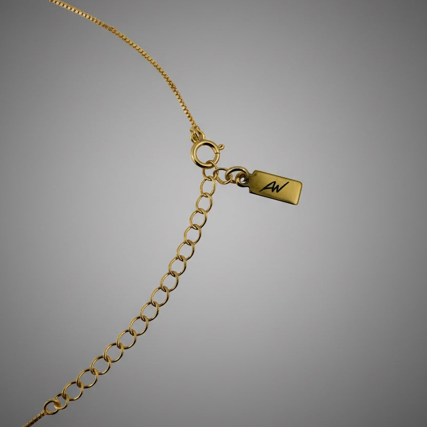 Lune Dorée - Button Pearl Pendant